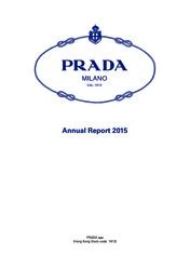 fatturato prada 2015|prada group annual report.